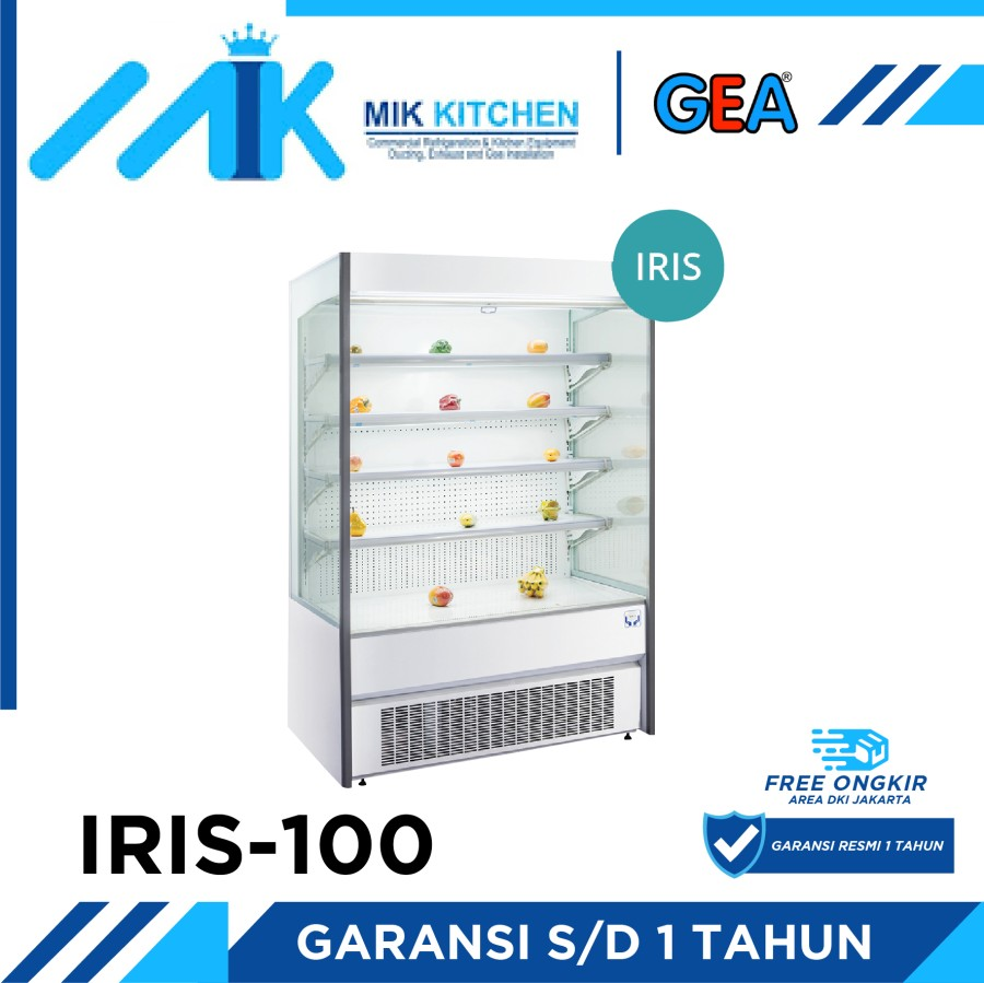 GEA Multideck Opened Chiller IRIS-100 / IRIS 100 / IRIS100