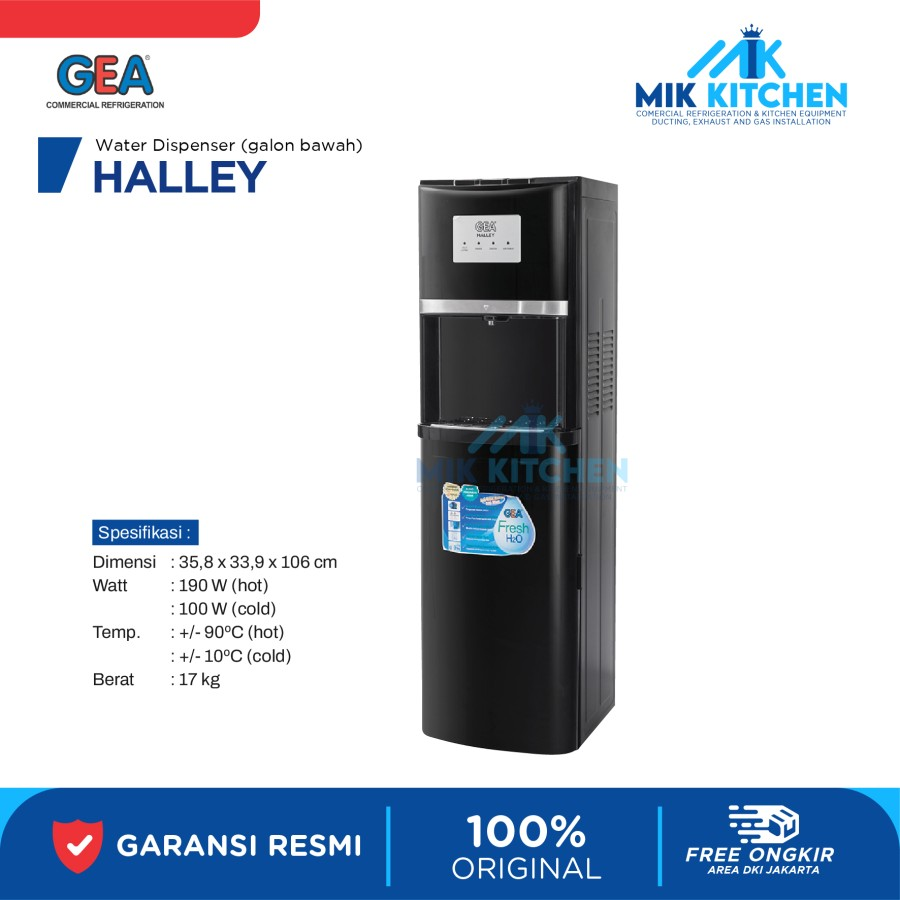 GEA Water Dispenser HALLEY