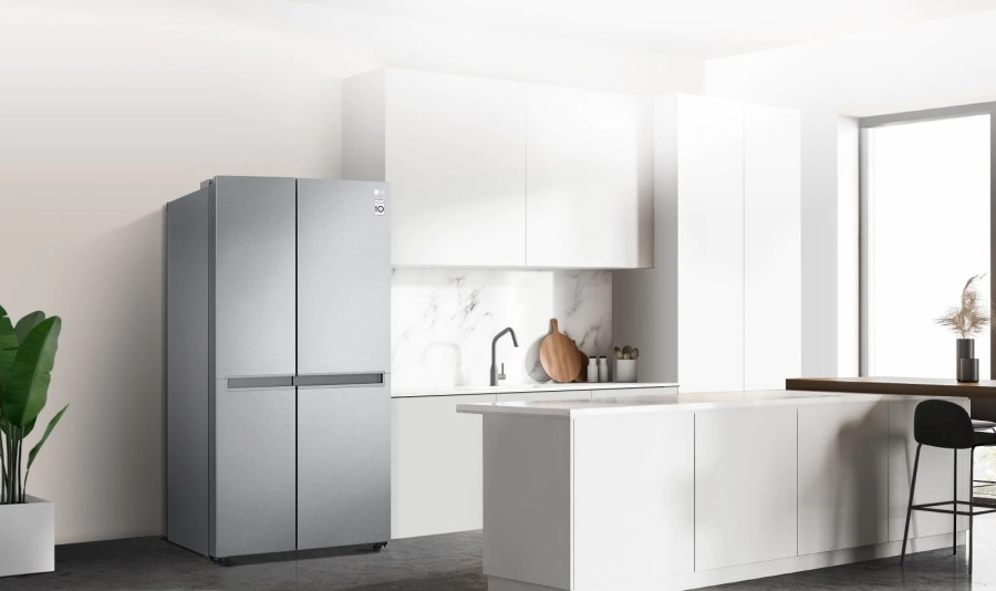LG GC-B257JQBK Kulkas Side by Side Terbaru Net 643L / Gross 688L