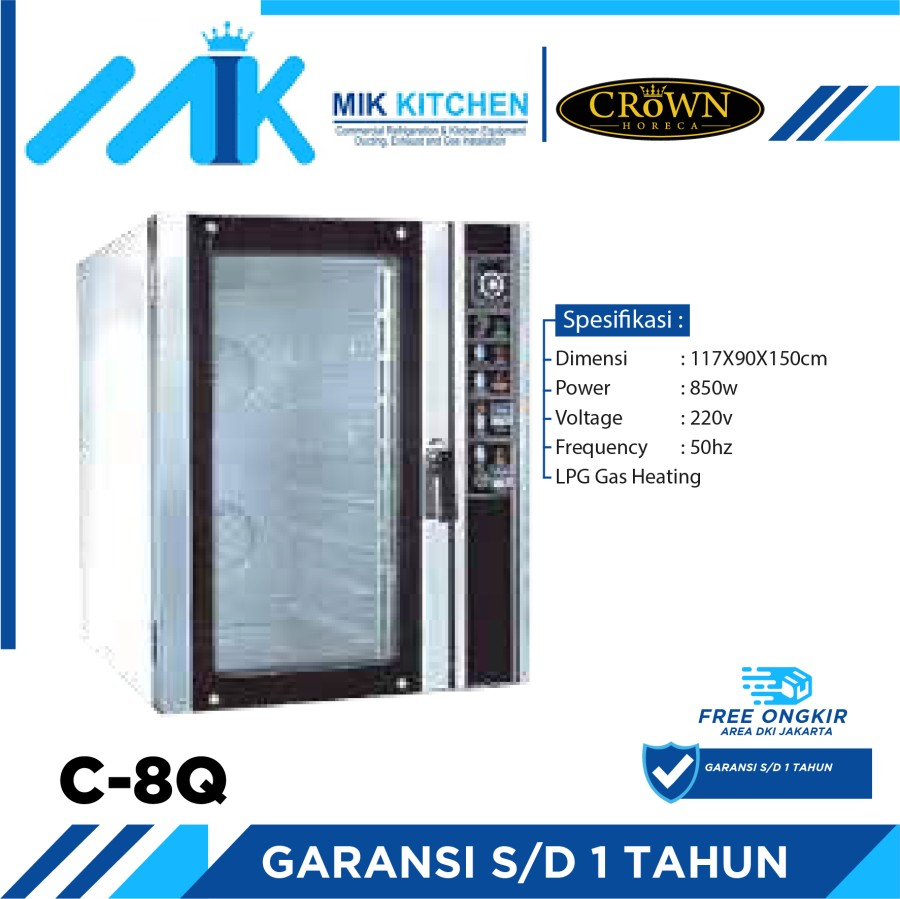 CROWN Convection Oven C-8Q / C 8Q / C8Q