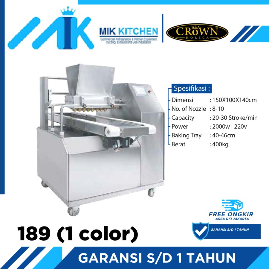 CROWN Automatic Cookies Machine 189 (1 Color)