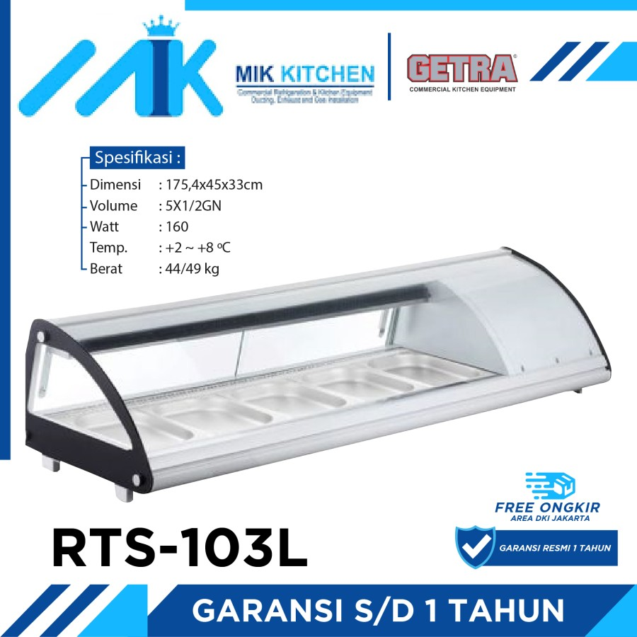 GEA SUSHI SHOWCASE RTS-103L / RTS 103L / RTS103L