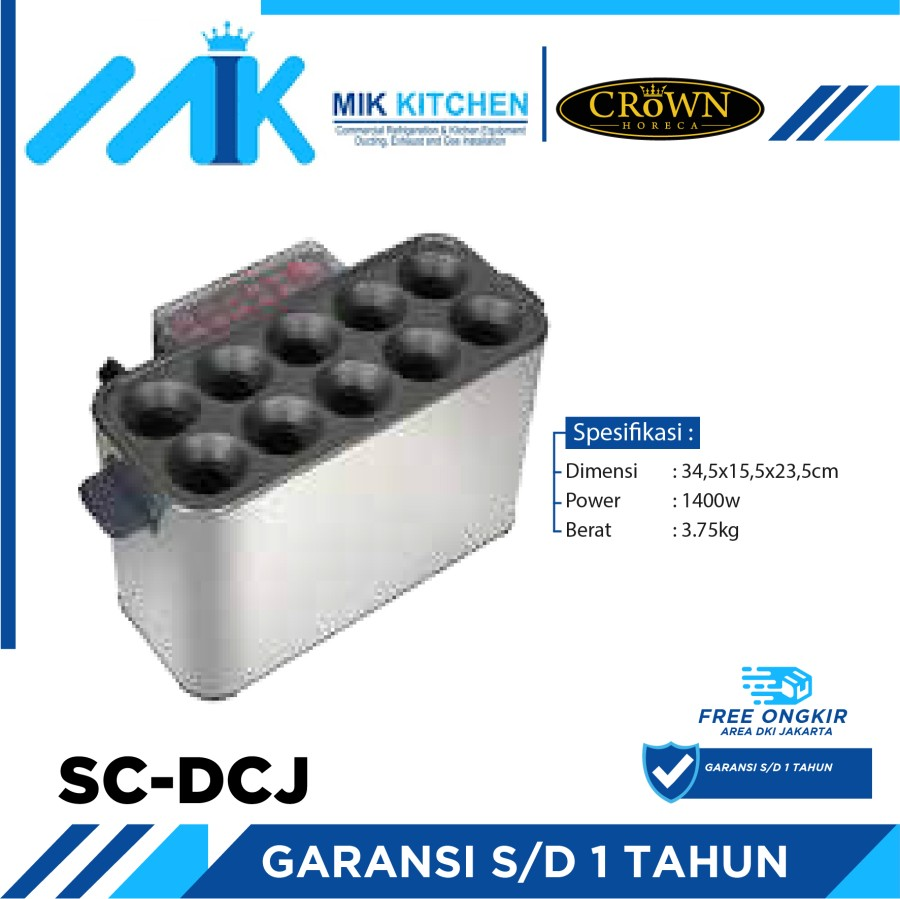 CROWN Egg Hotdog Roll SC-DCJ / SC DCJ / SCDCJ