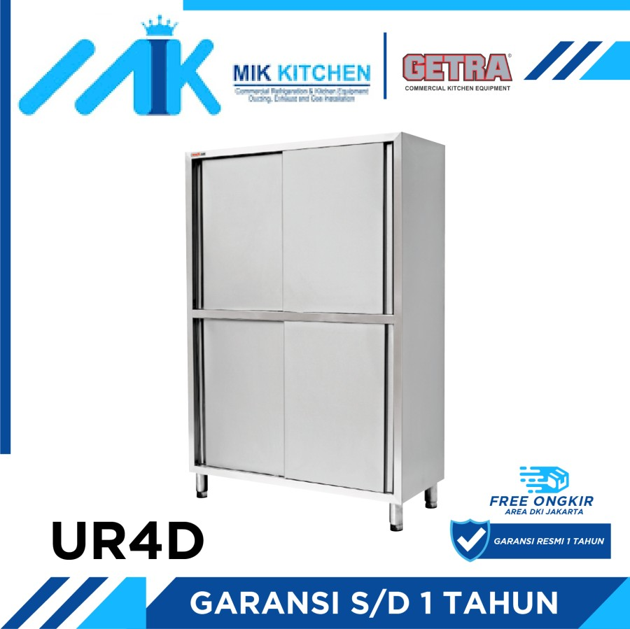 Getra UR4D / UR 4D upright cabinet 4 sliding door