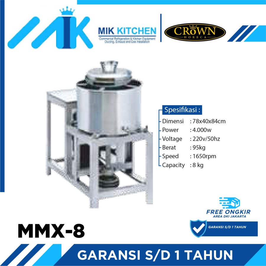 CROWN Meatball Mixer MMX-8 / MMX 8 / MMX8