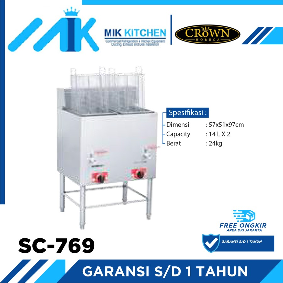 CROWN Gas Fryer SC-769 / SC 769 / SC769