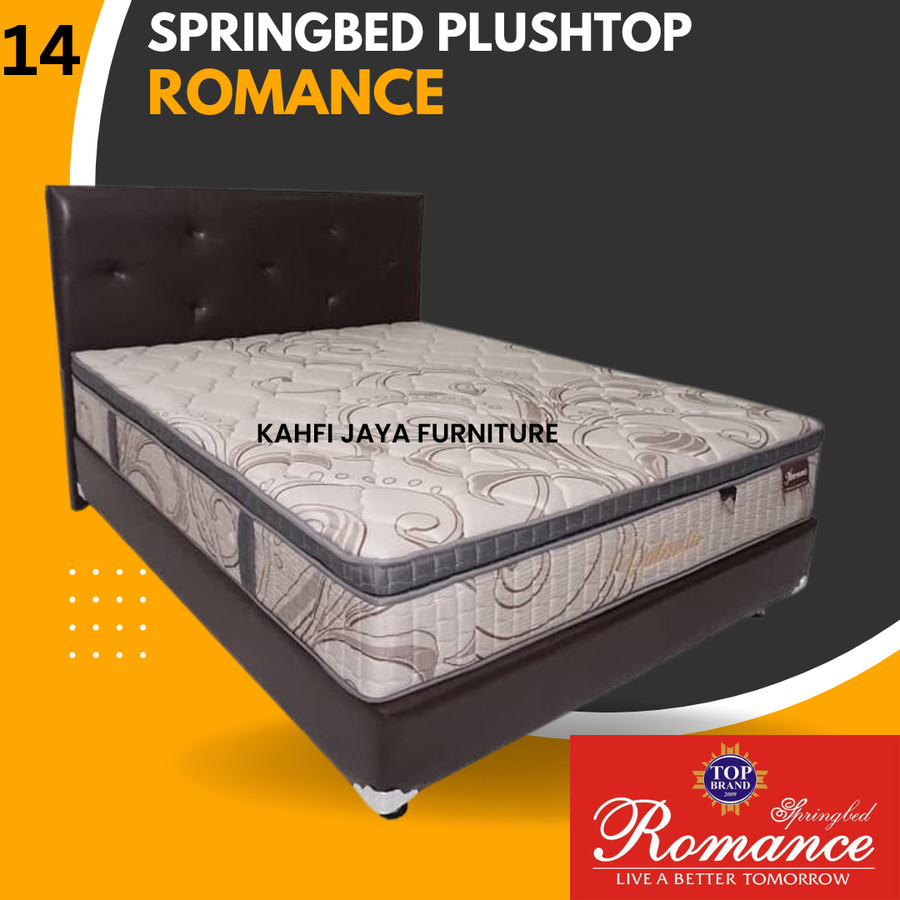 Springbed Romance 160 x 200 cm Plushtop Full Set
