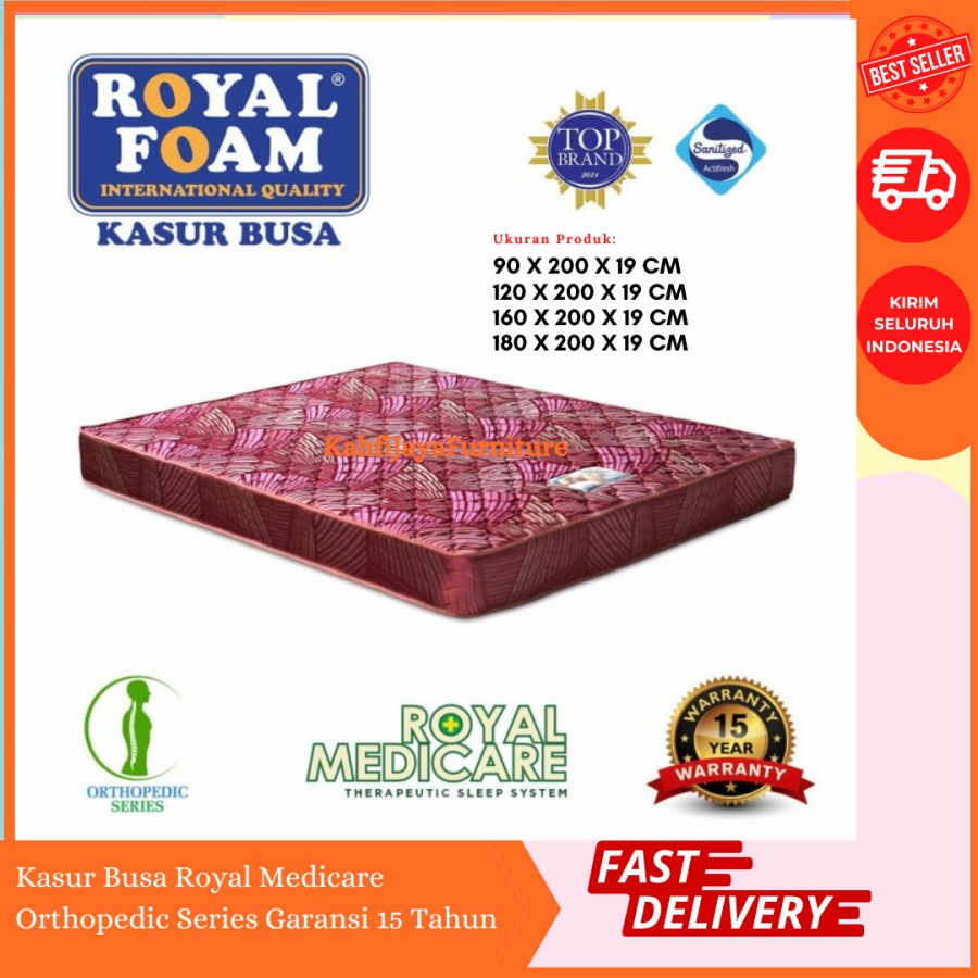 Kasur Busa Royal Medicare 180x200 Orthopedic Support Original