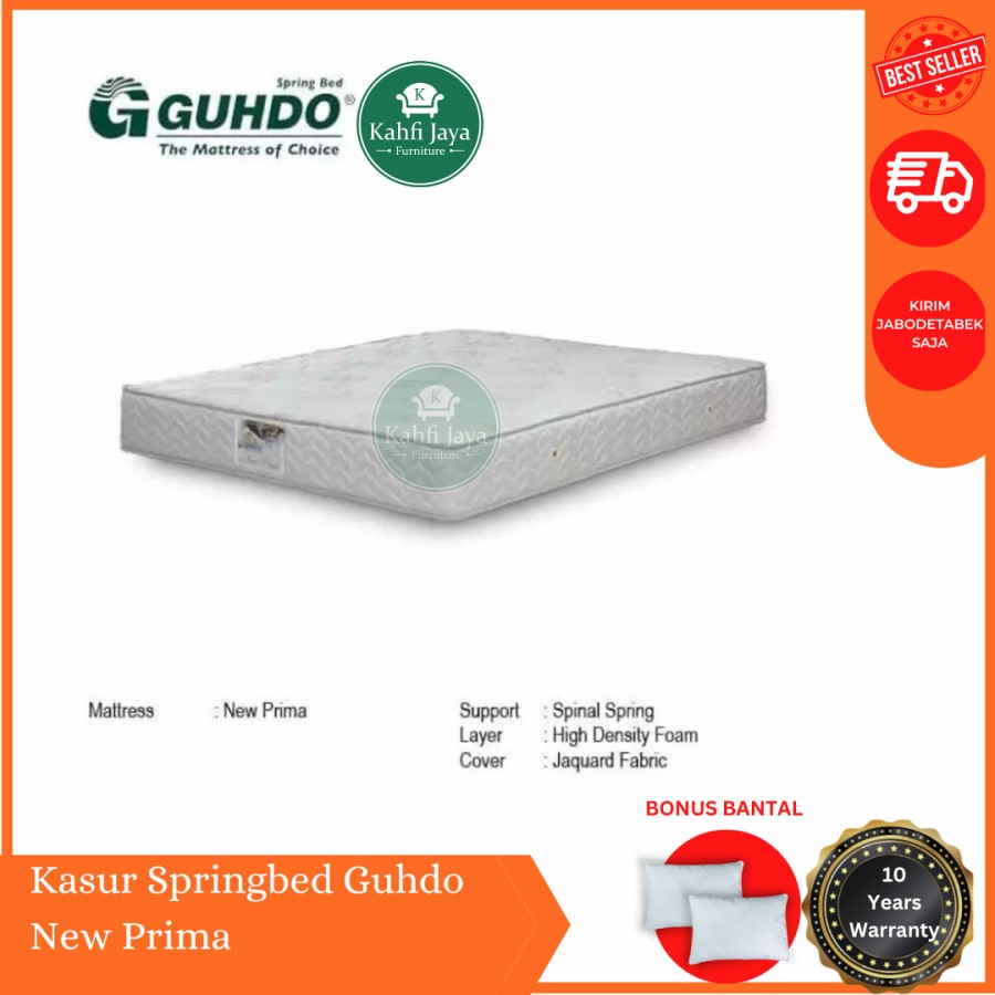 Springbed Guhdo New Prima 120x200 Kasur Saja