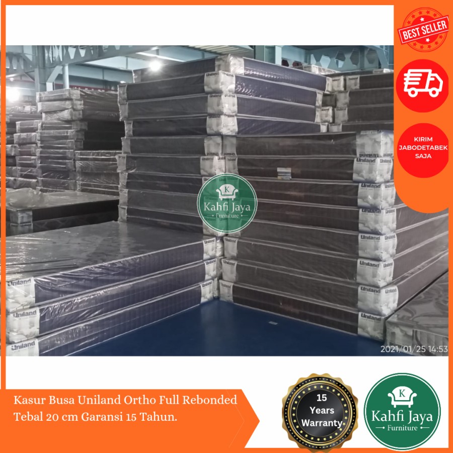 [READY STOCK] Kasur Busa Uniland Ortho Full Rebonded 160x200x20 cm
