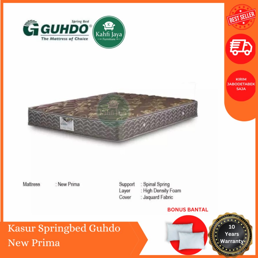 Springbed Guhdo New Prima 120x200 Kasur Saja