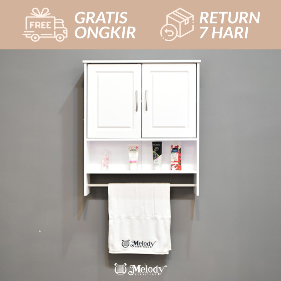 Melody-Furniture Kabinet kamar mandi GRASYA WALL CABINET
