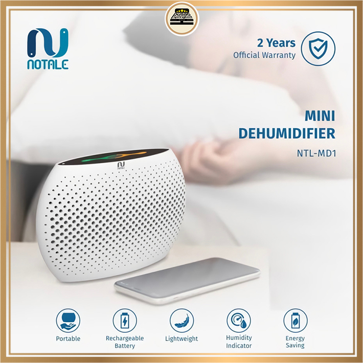 Mini Dehumidifier Air Dryer Serap kelembapan Dry Humidifier Notale