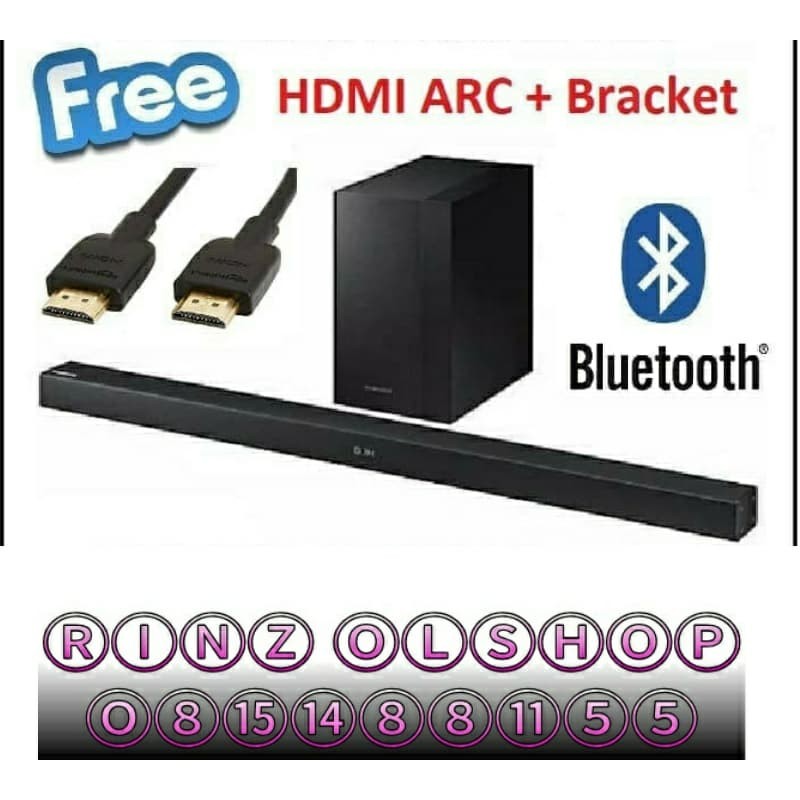 SOUNDBAR SAMSUNG HW-R550 WIRELESS SURROUND BLUETOOTH 320W