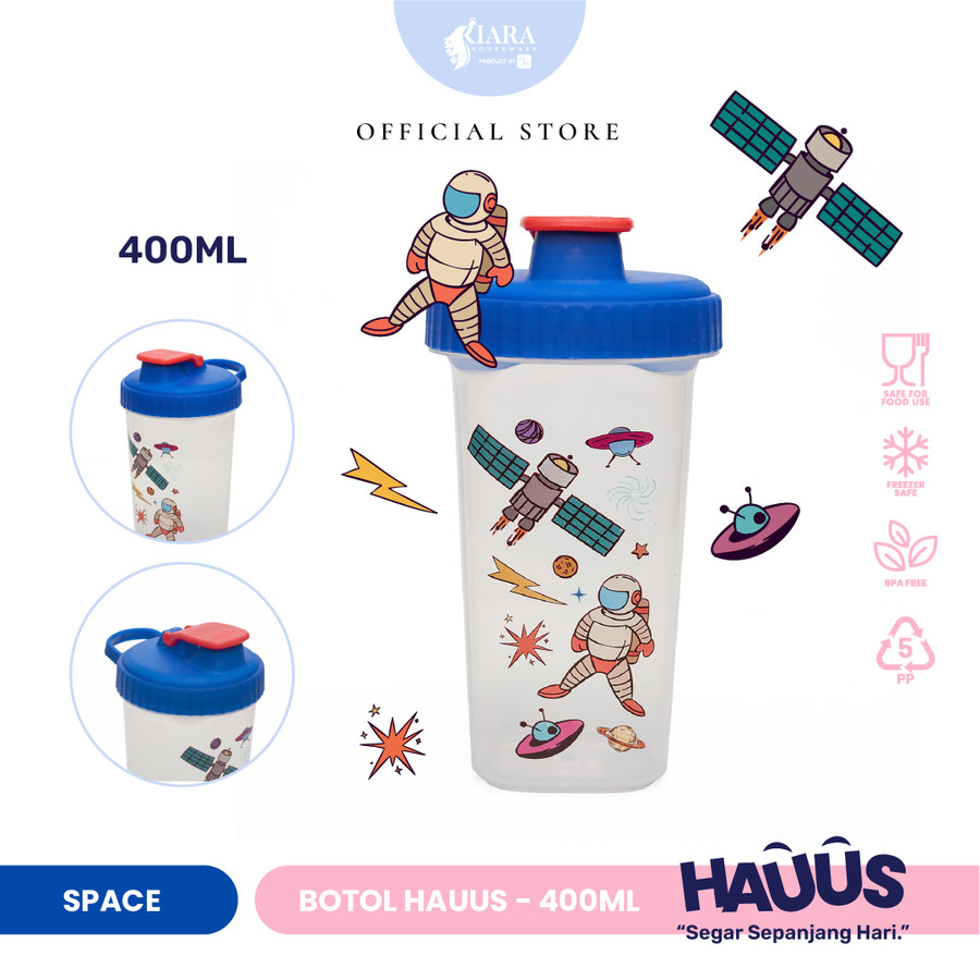 CJP Kiara Botol Hauus Tempat Minum Anak Karakter 400ml & 600ml