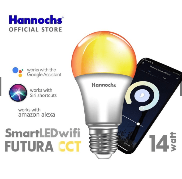 Hannochs Lampu Smart LED Futura - Lampu Bohlam Smart