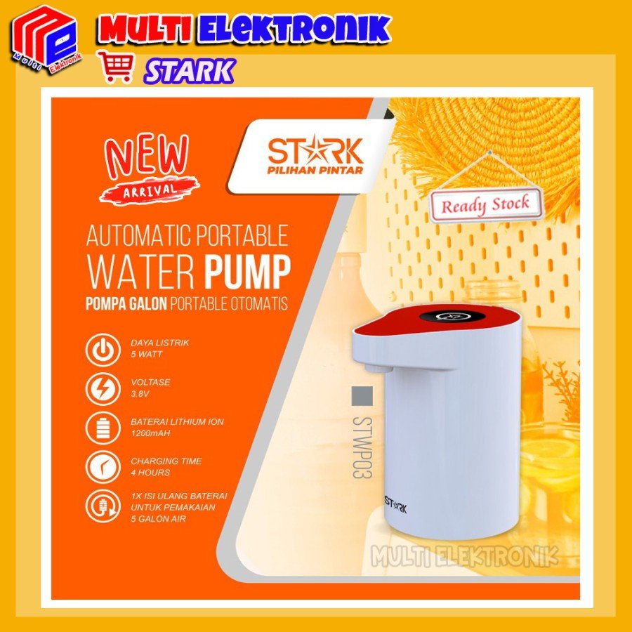 Pompa Galon Elektrik STARK - STWP03 / water pump 