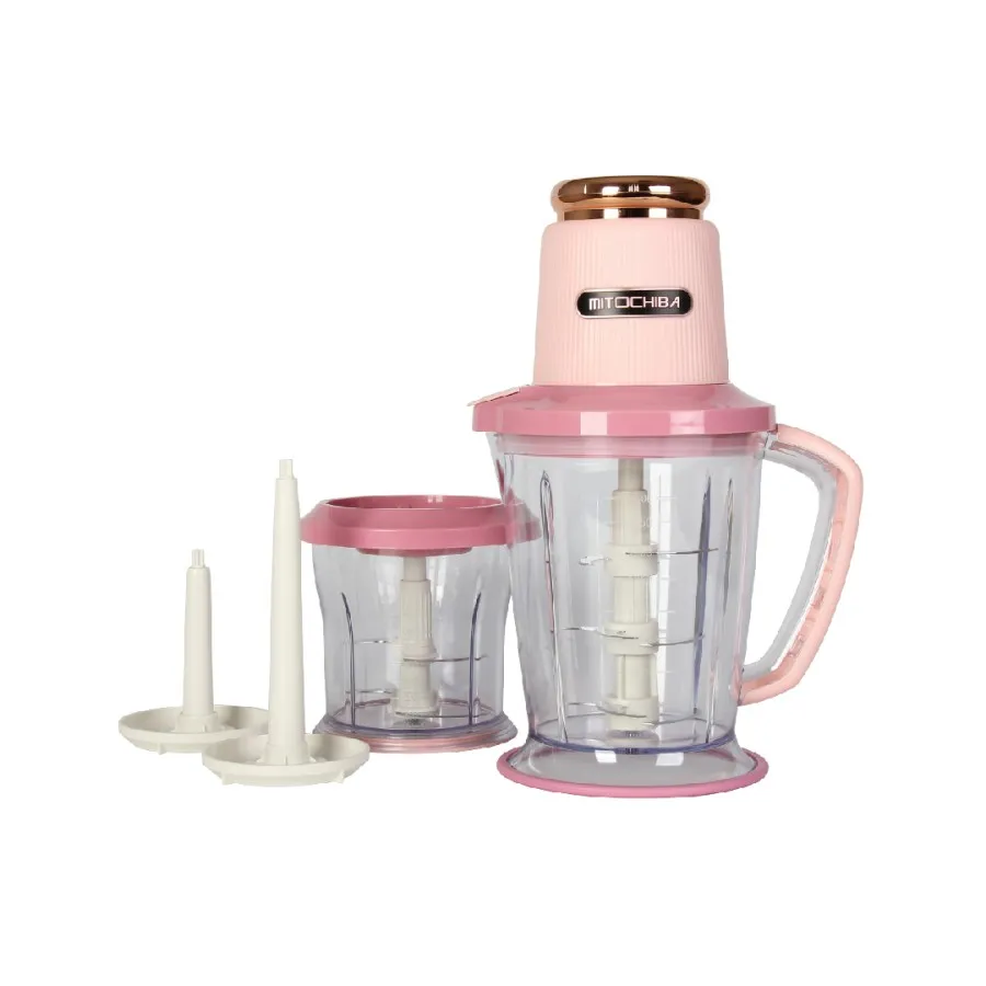 Chopper Mitochiba CH-250 / CH250 - 3 Tingkat 9 Mata Pisau - New Star Blade - Penggiling Daging Buah dan Sayur