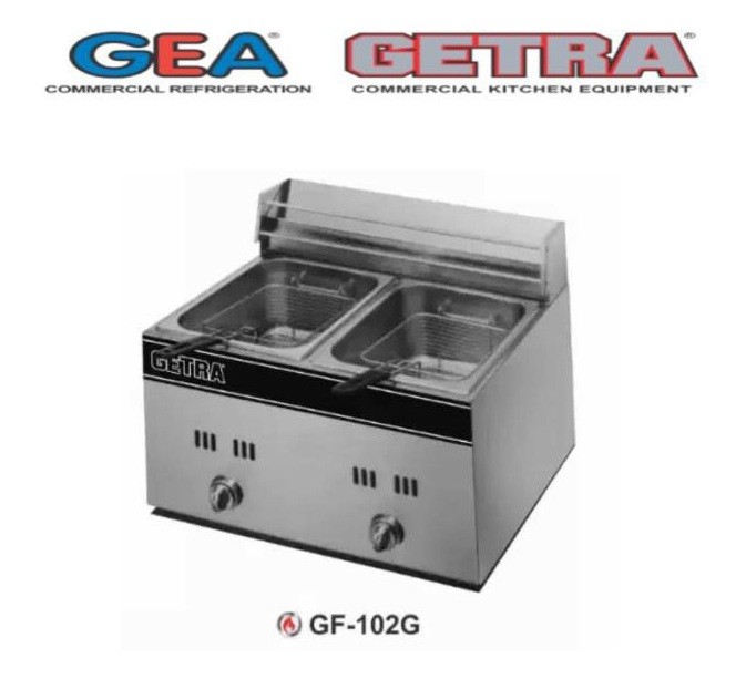 DEEP FRYER GETRA GAS 6 LITER GF - 102 G