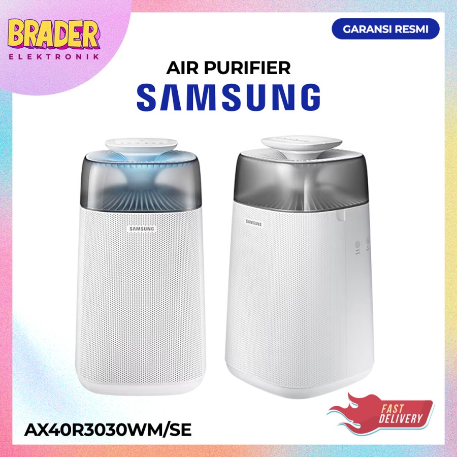 SAMSUNG Air Purifier AX40R3030WM 40m2 | AX40R3030 | AX40 | Sensor Debu