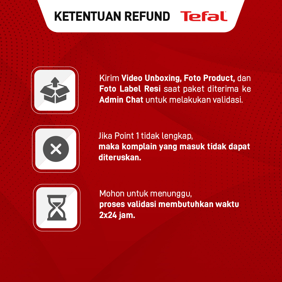 Tefal Wajan Anti Lengket Series Natura Set Package 1