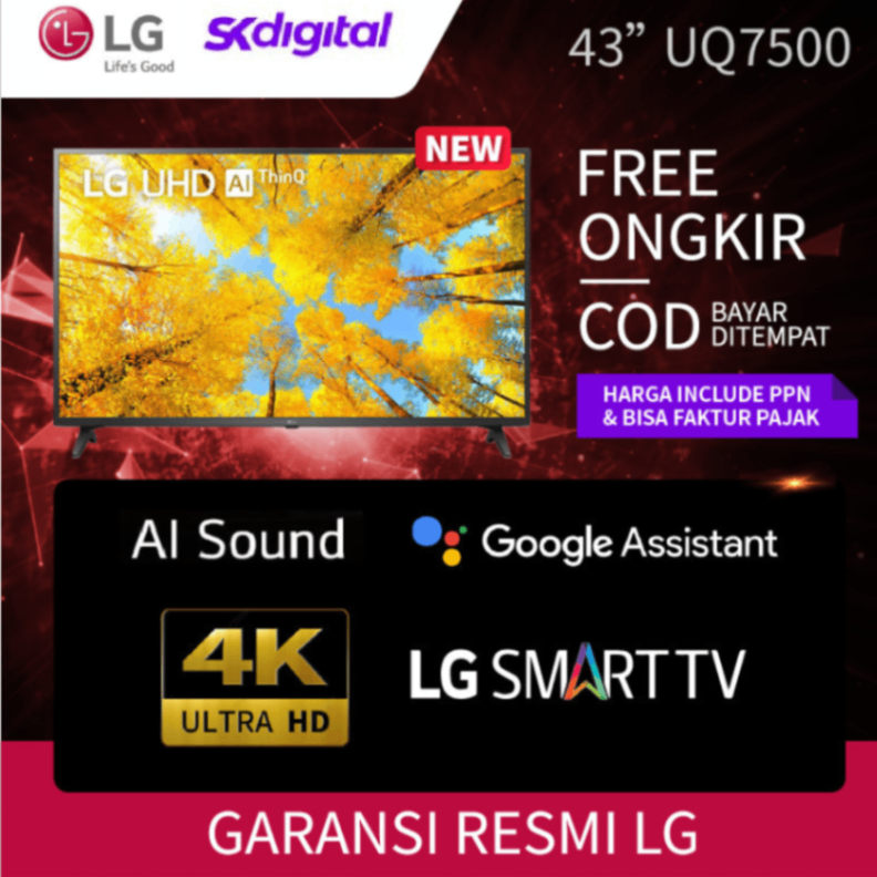 Jual Led Tv Lg Uq Psf Smart Tv Uhd K Inch Uq