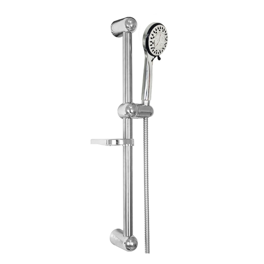 1SET Shower Paket Lengkap Tiang Hand Shower Selang ABS+Stainless SJ-63