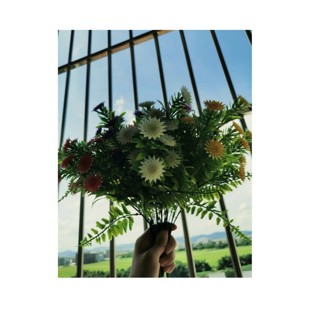 Bouquet / Bucket / Buket Bunga Artifisial Simulasi Dekorasi Ruangan