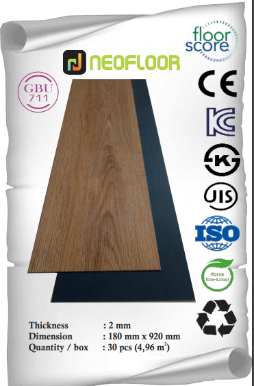 Luxury Vinyl Tile ( 2 mm )