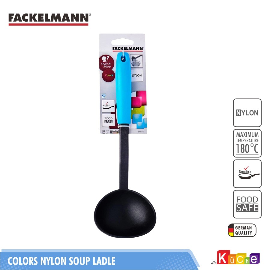 COLOR NYLON SOUP LADLE/ SENDOK SAYUR SOP