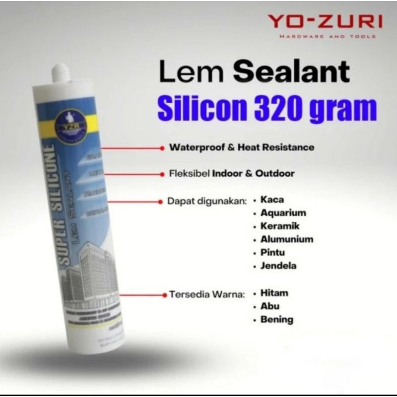 Jual Lem Botol Sealent Silicone