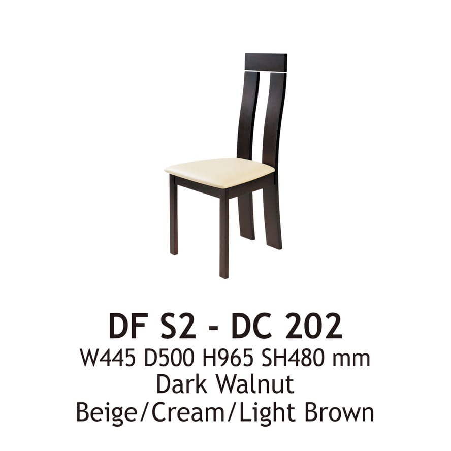 Kursi Makan Modern Minimalis DF S2 DC 202