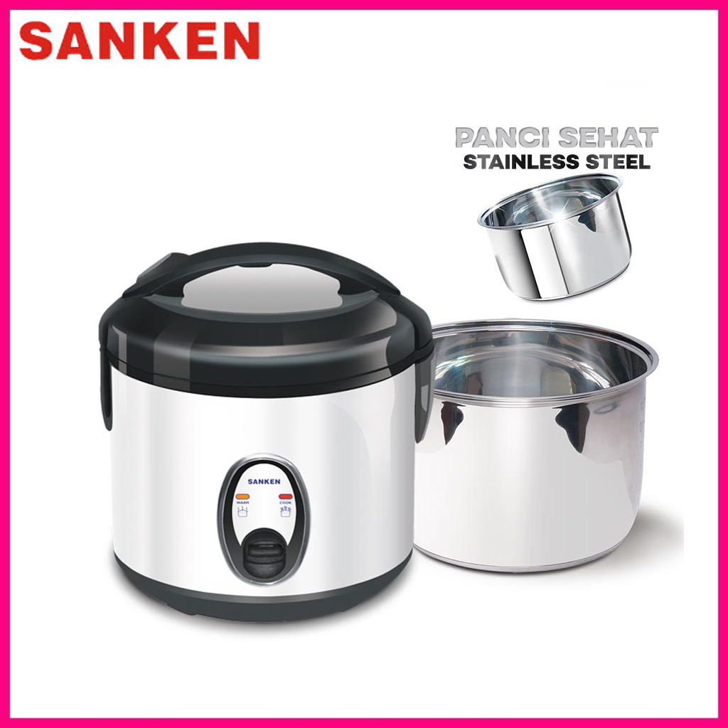 Jual Magicom Sanken SJ-130SP/SJ-120SP Panci Stainless Steel Anti