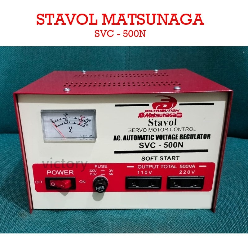 Stabilizer Matsunaga 1500 Watt Alat Penstabil Voltage Listrik