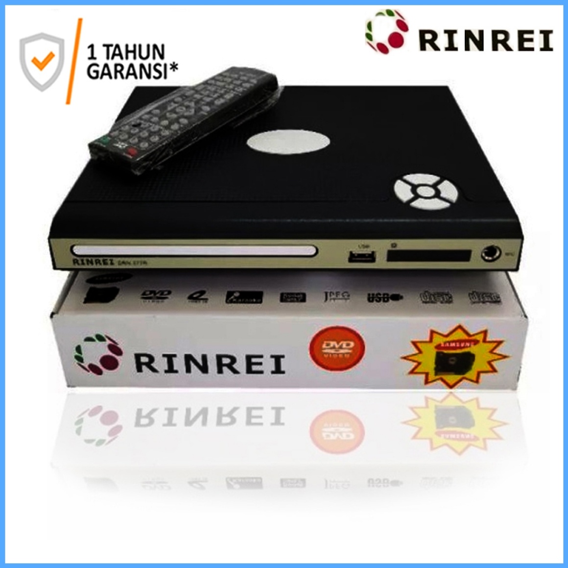 DVD Player Murah Berkualitas RInrei VCD Player