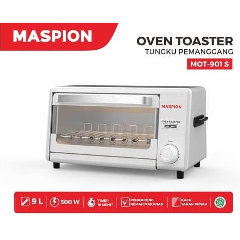 MASPION OVEN MOT 901S KAPASITAS 9 LITER PRODUK ORI