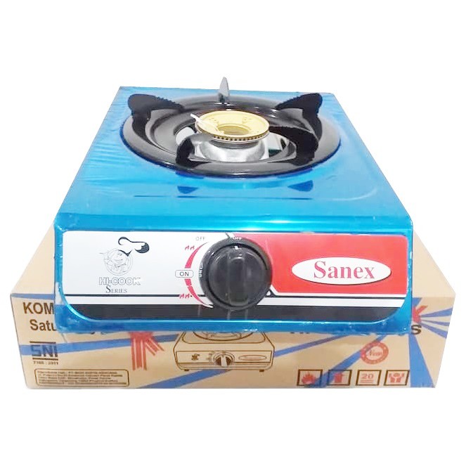 KOMPOR SANEX 1 TUNGKU BODY STAINLESS