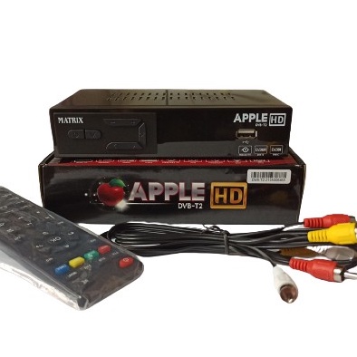 SET TOP BOX MATRIX APPLE T2 PENANGKAP SIARAN TV DIGITAL