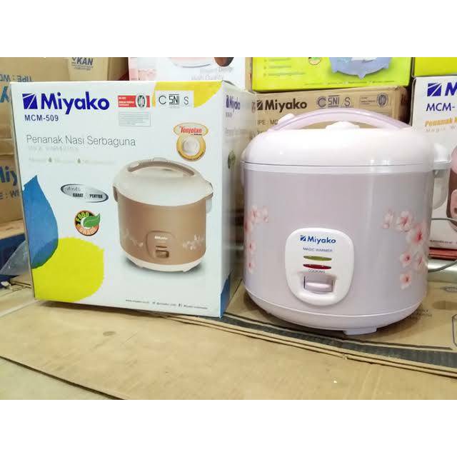 RICE COOKER MIYAKO MCM 509 KAPASITAS 1.8 LITER