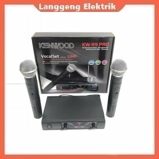 Kenwood Kw-99 Pro Mic Werles Uhf Kulitas Bagus Jangkauan Jauh suara jernih
