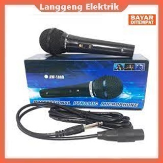 PROMO Mic microphone AIWA AW 108B kualitas bagus joss
