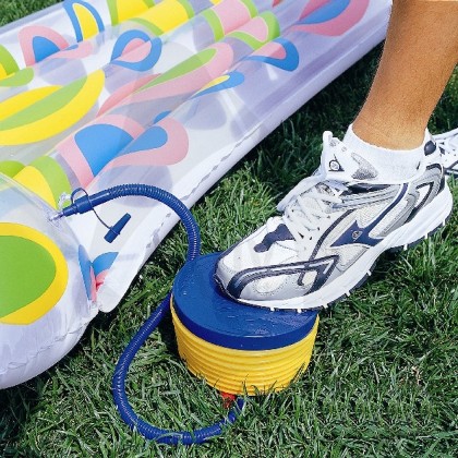 Pompa Injak Manual / Pompa Angin Balon Kolam Karet Bola Yoga Kasur Angin Bantal / Pompa Injak Kuning
