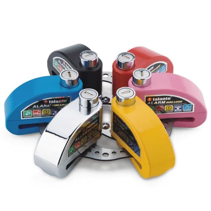 Gembok Alarm Kunci Cakram Motor / Disc Lock Alarm Motor Anti Maling
