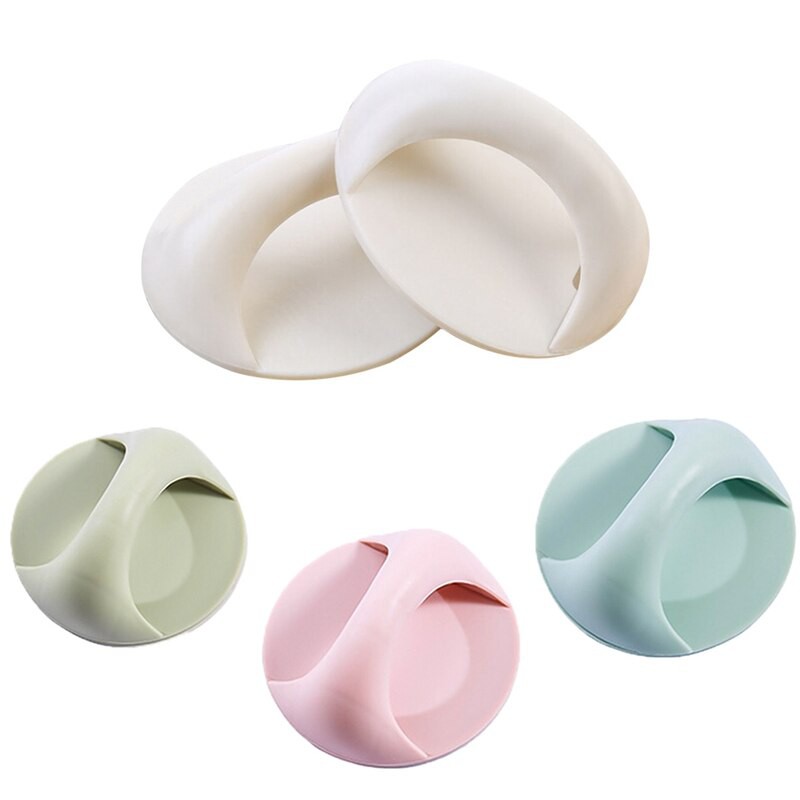 Pegangan Pintu Tempel Lemari Pakaian / Handle Bulat Laci / Pintu Kamar Mandi Handle Multifungsi