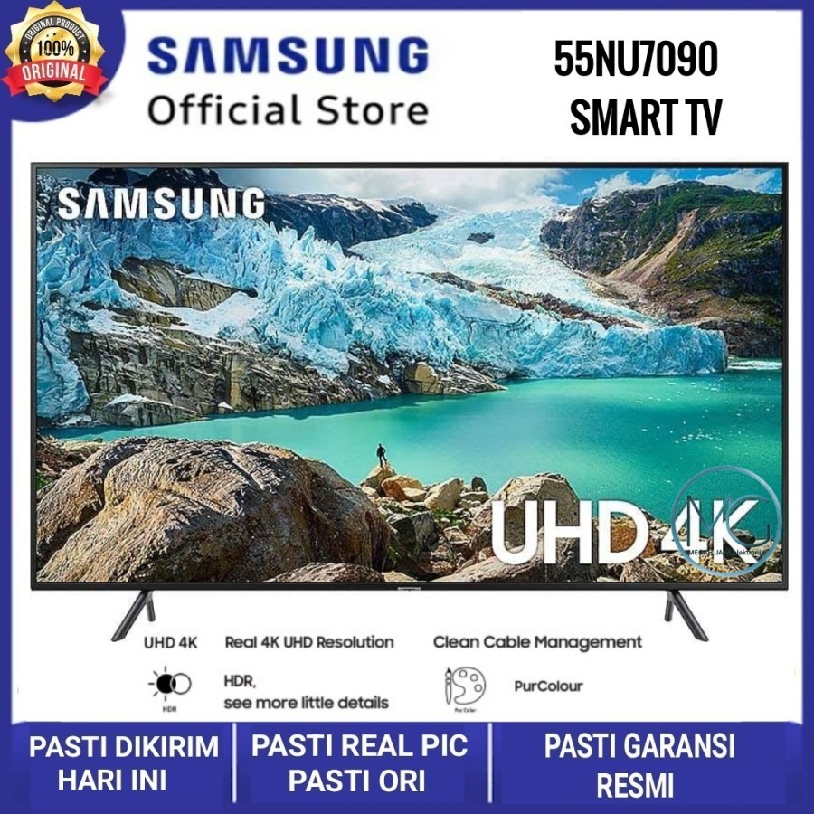 SAMSUNG LED TV 55 inc 55NU7090 UHD 4K Smart TV