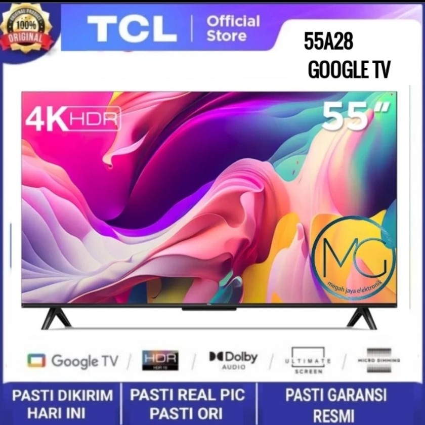 TCL 55A8 LED Smart TV Android 55 Inch UHD 4K 55 Inch