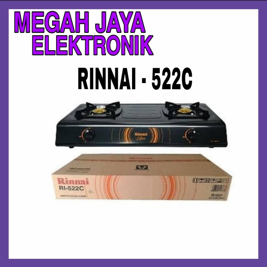 kompor gas rinnai 522C ceflon-s