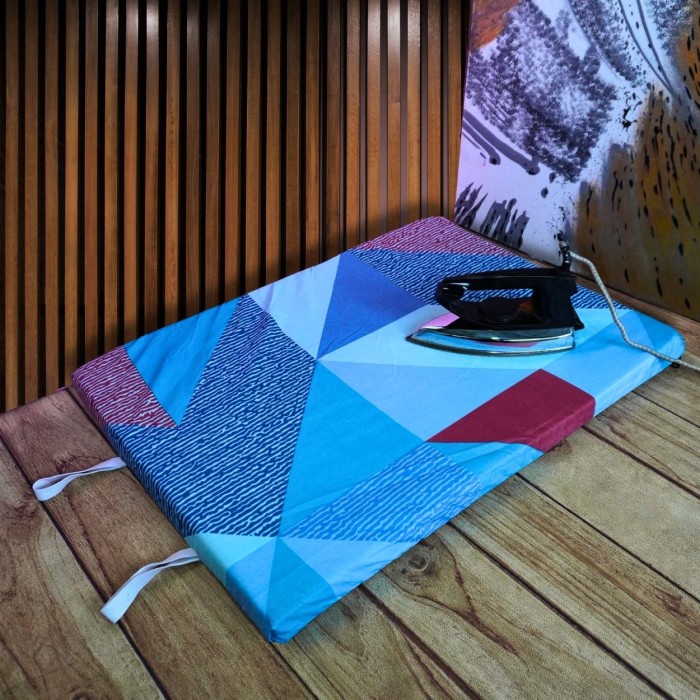 Alas Setrika Gulung Tatakan Gosok Strika Motif Estetik Jumbo 100x50 Tebal 3cm