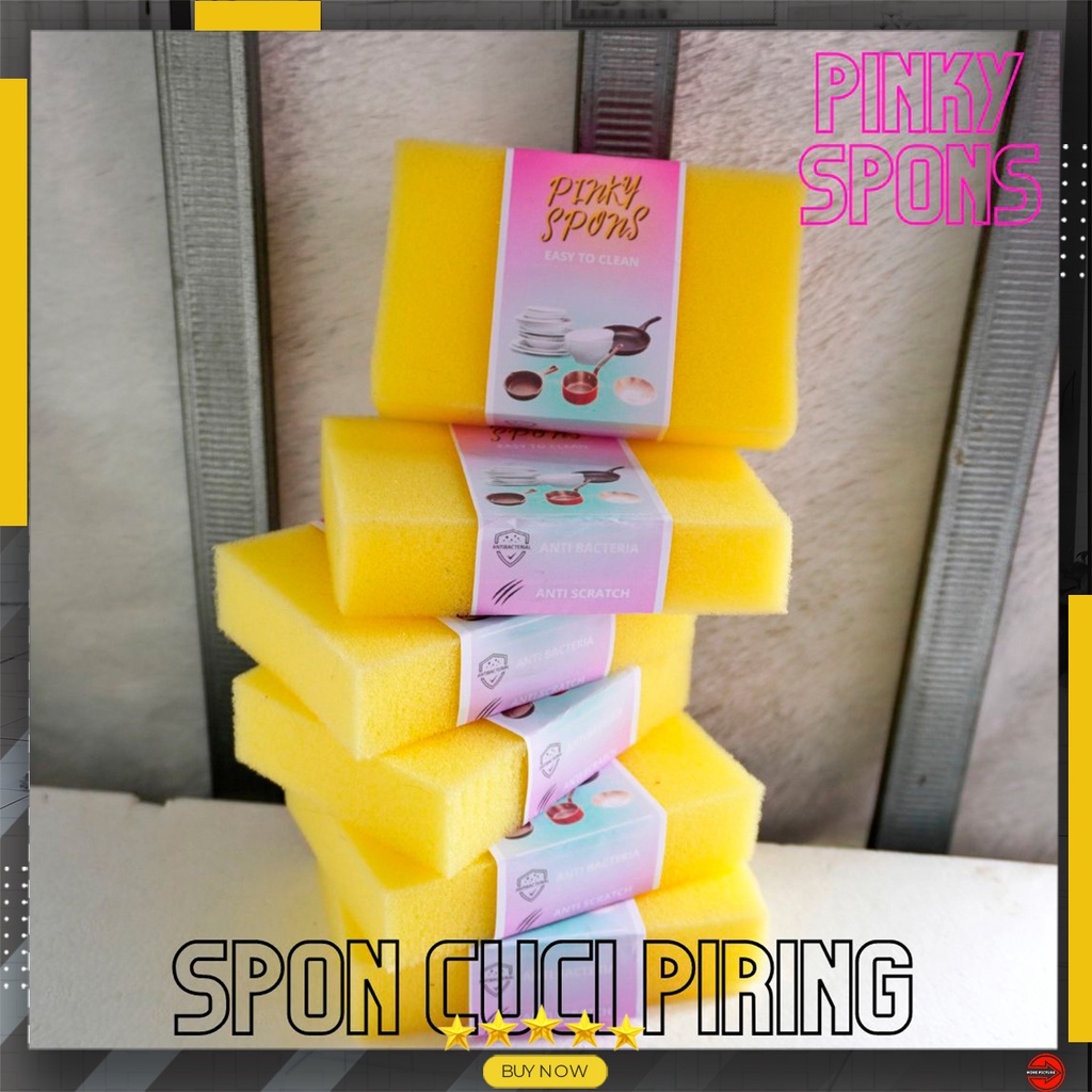 Paket Spons Cuci Piring Spon Cuci Motor Sponge Cuci Mobil