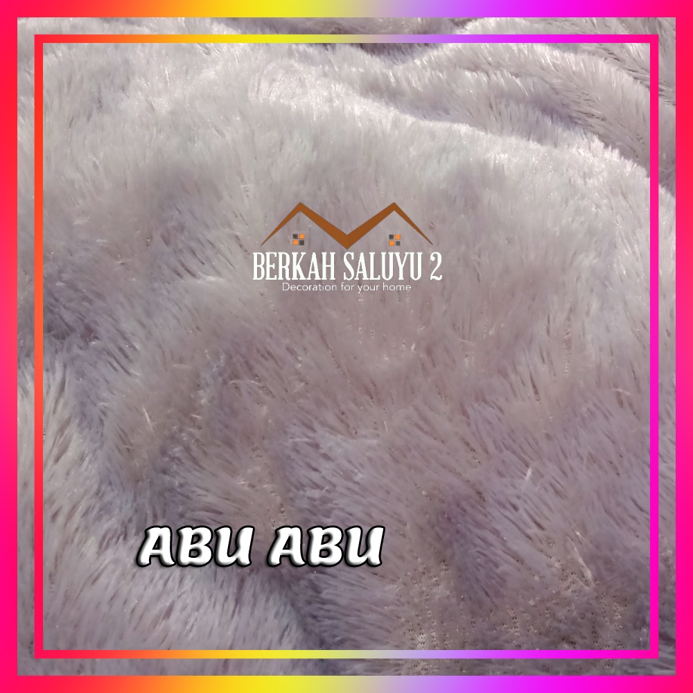 Keset bulu rasfur lembut uk 70x40cm nyaman SPB